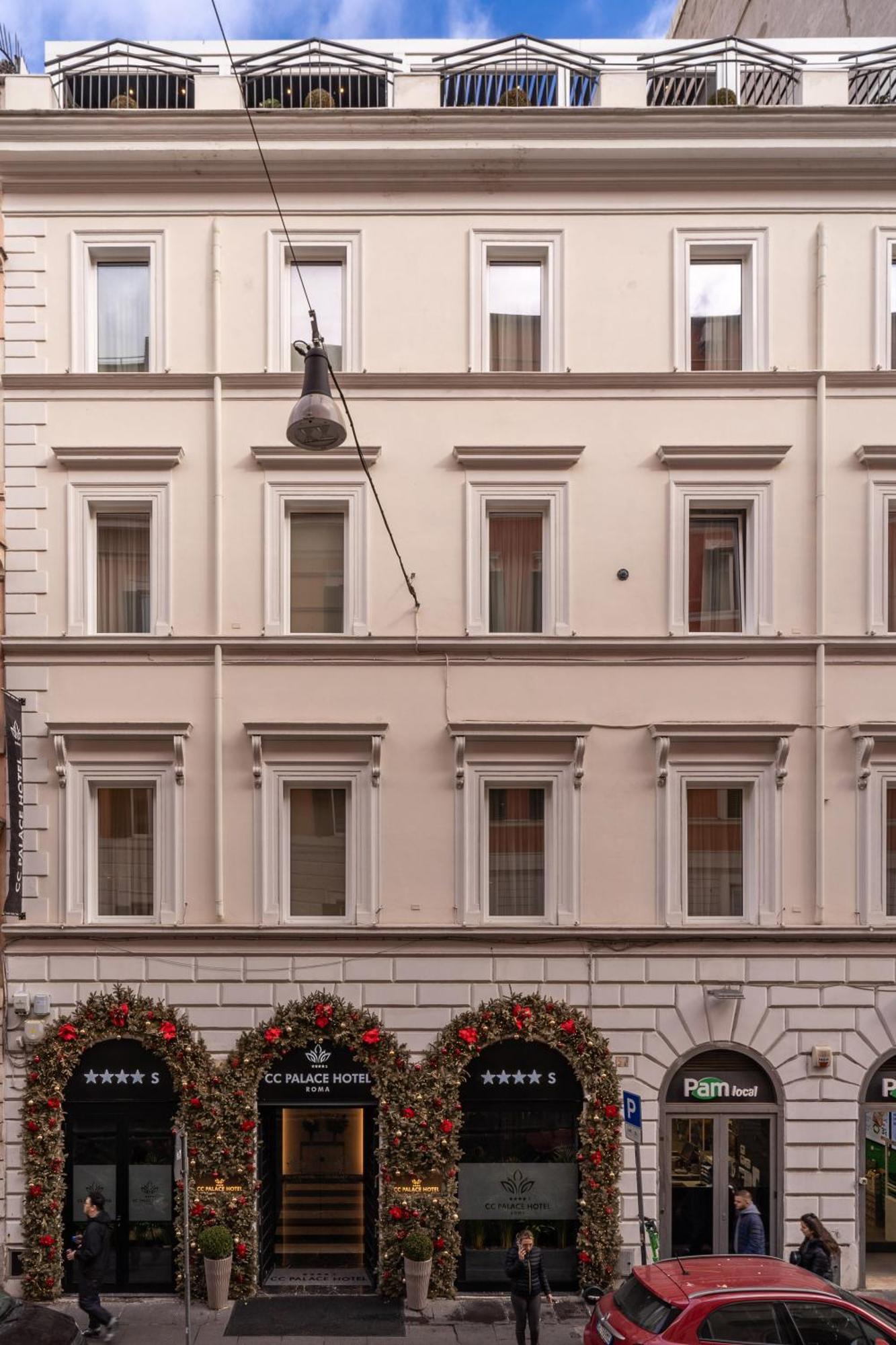Cc Palace Hotel Rome Exterior photo